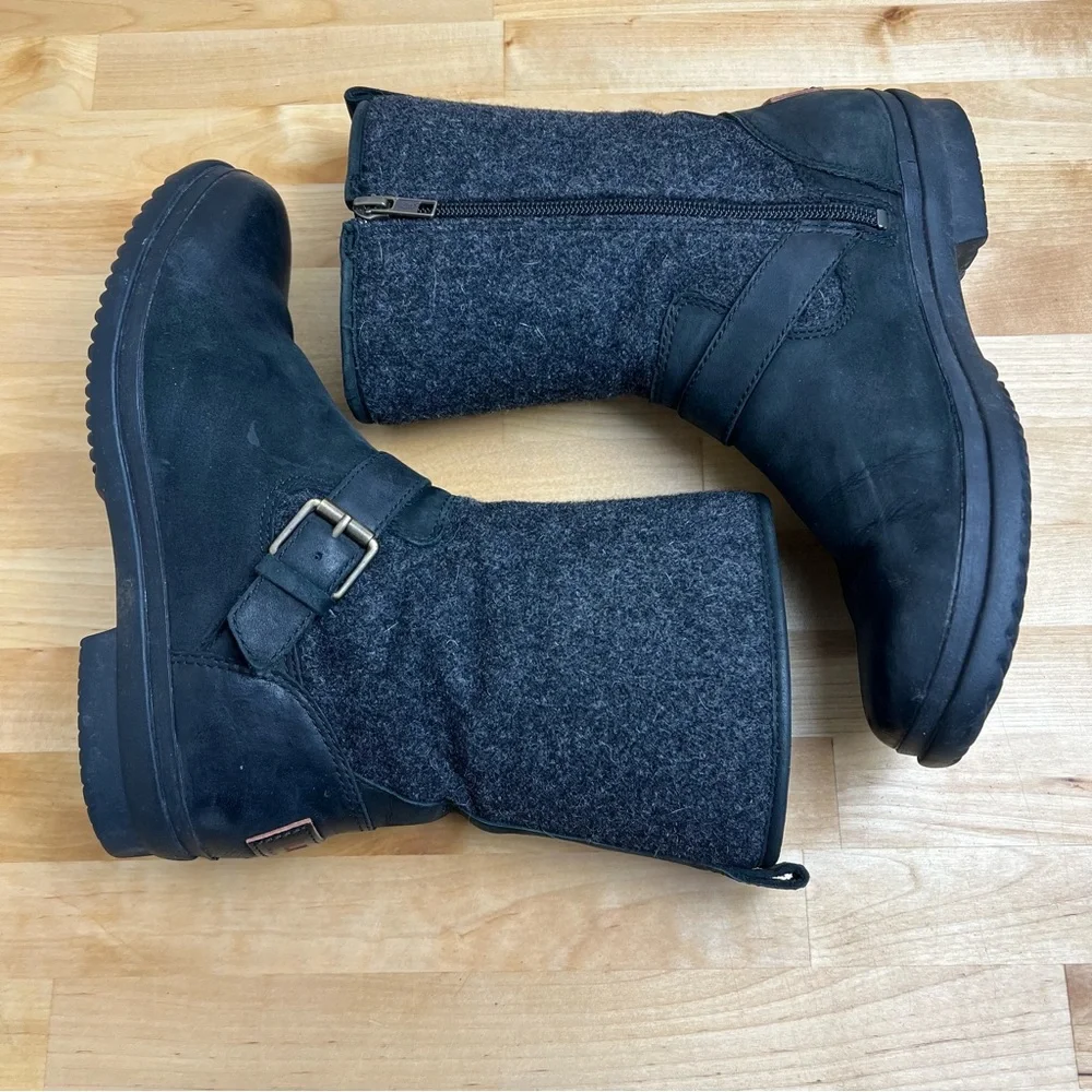 UGG Robbie Waterproof Leather Motorcycle Boots Women's US Size 7 - Picture 7 of 16